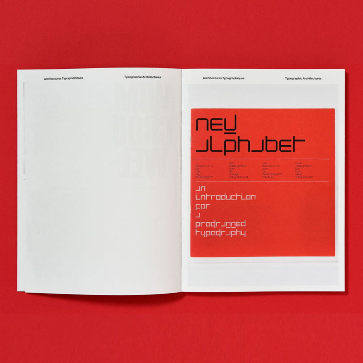 Architectures typographiques