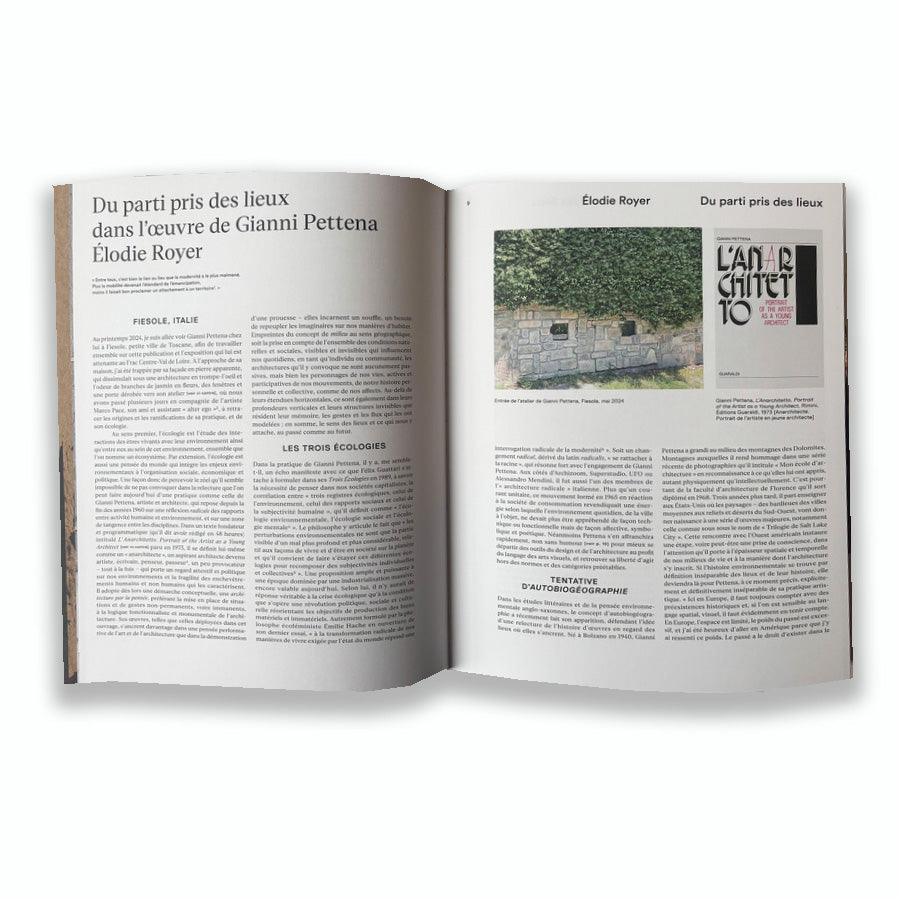 Gianni Pettena. Anarchitecture