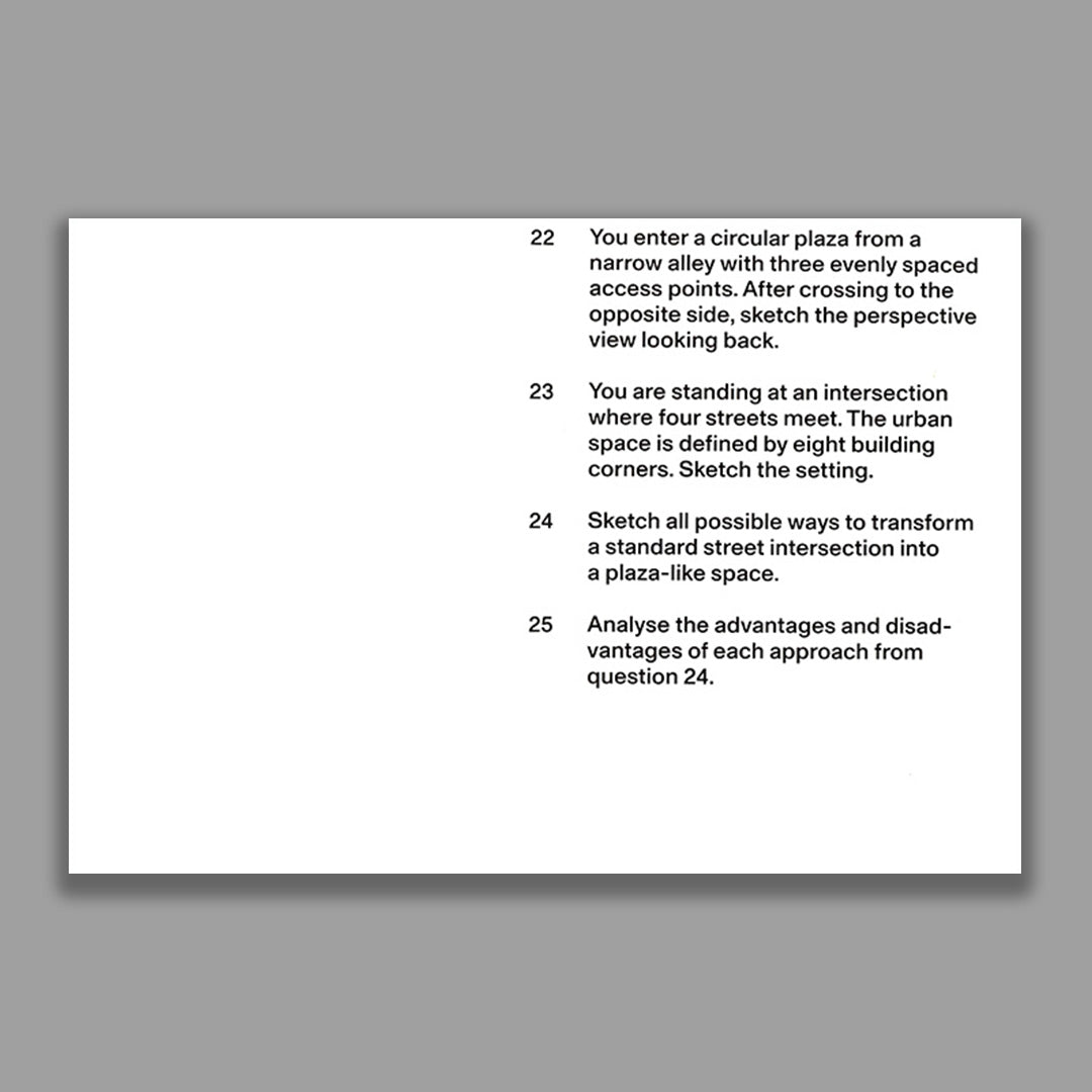 77 Questions about Architectural Space
