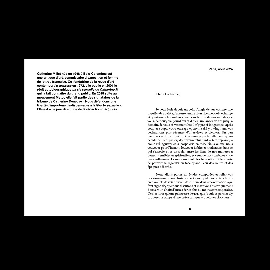 Lettre à Catherine M