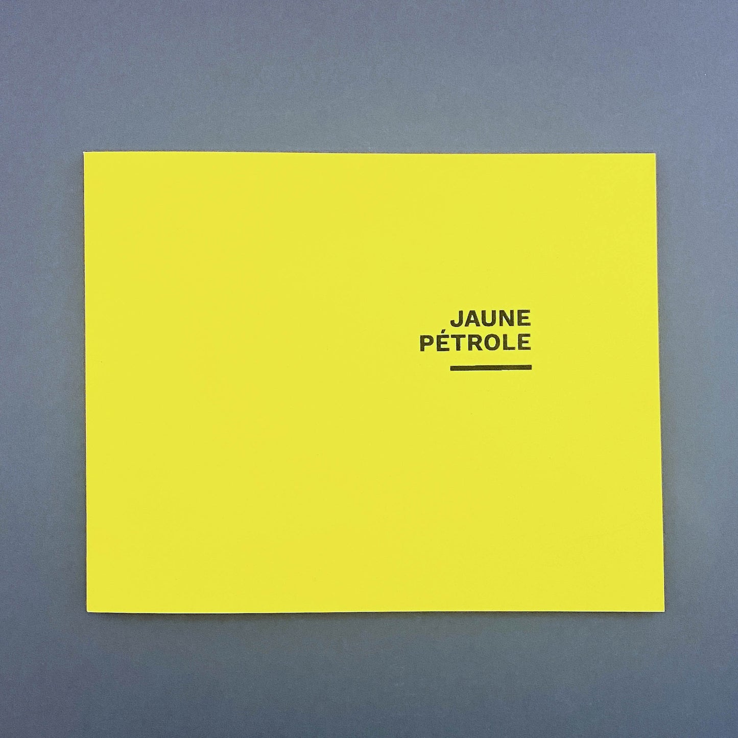 Petrol yellow