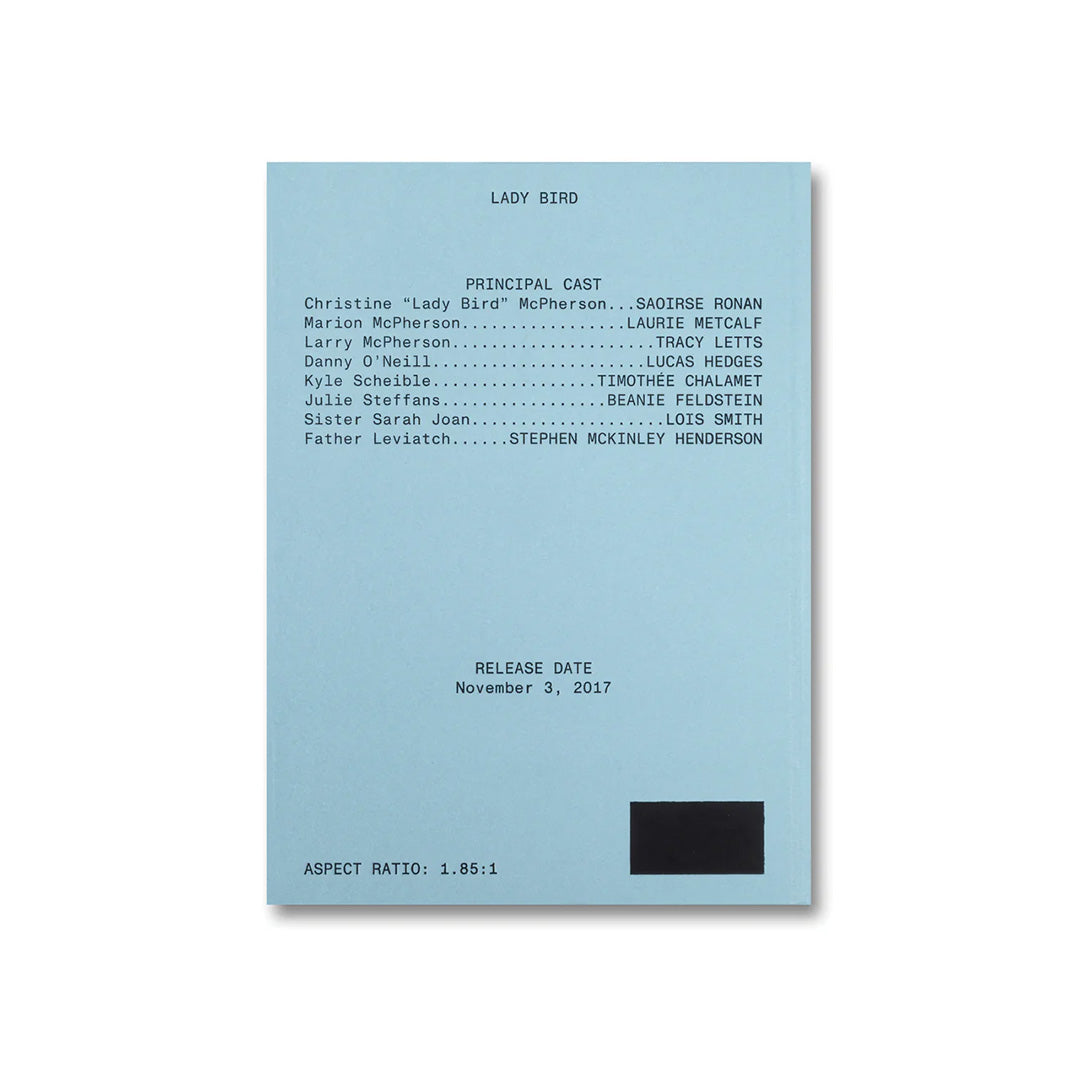 Lady Bird Screenplay Book