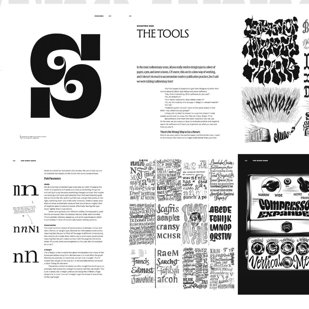 The Ohno Book A Serious Guide to Irreverent Type Design