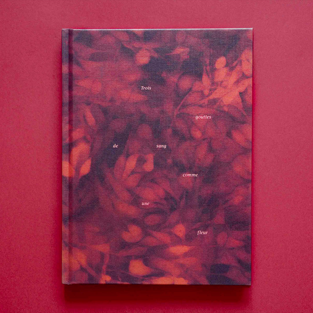 Three drops of blood like a flower