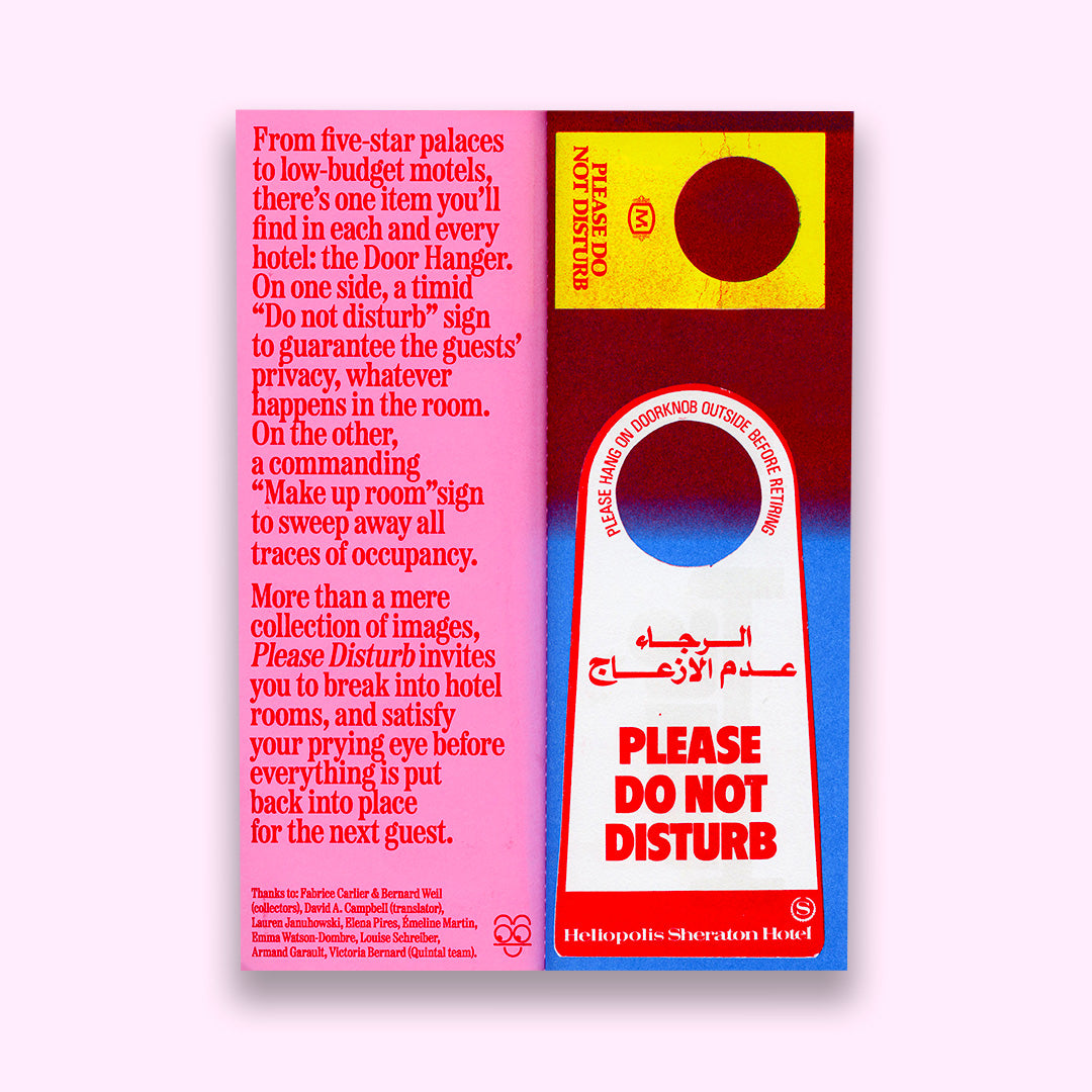Please disturb