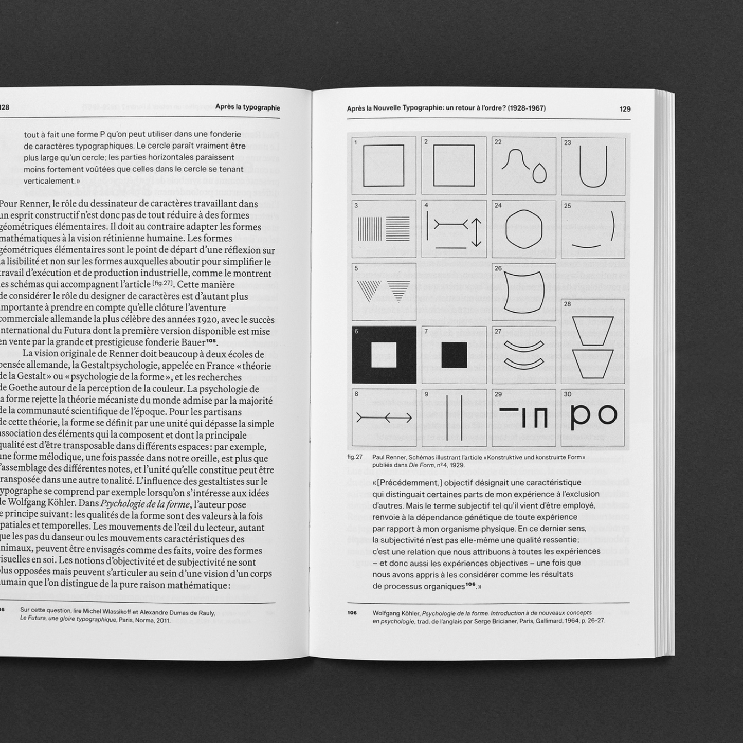 Après la typographie