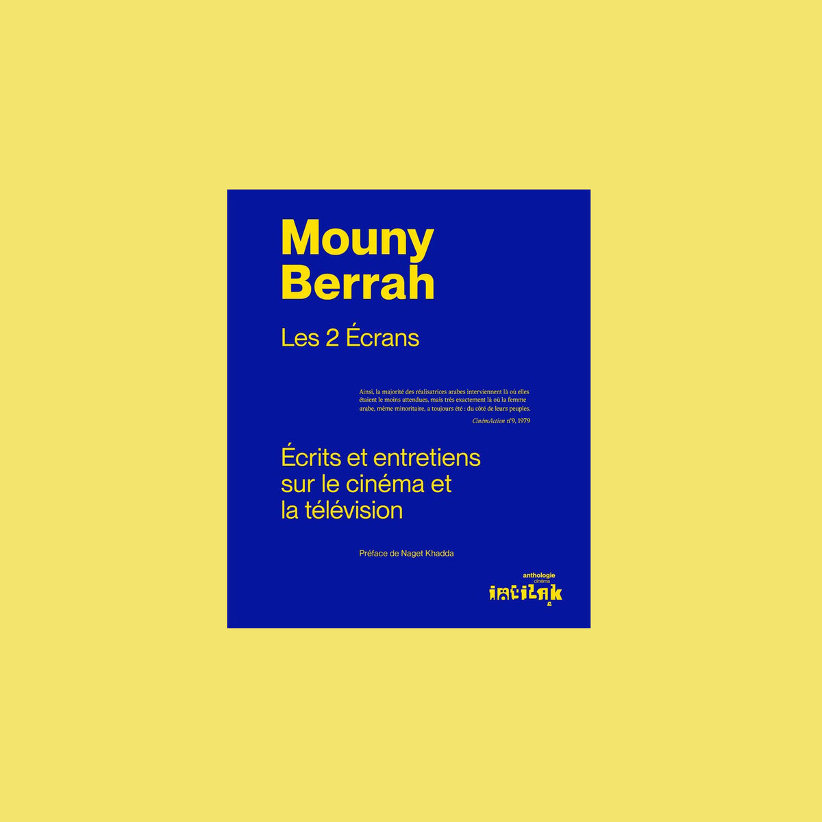 Mouny Berrah, Les 2 Écrans