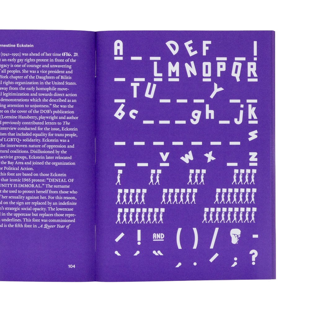 A Queer Year of Love Letters: Typography Against Erasure