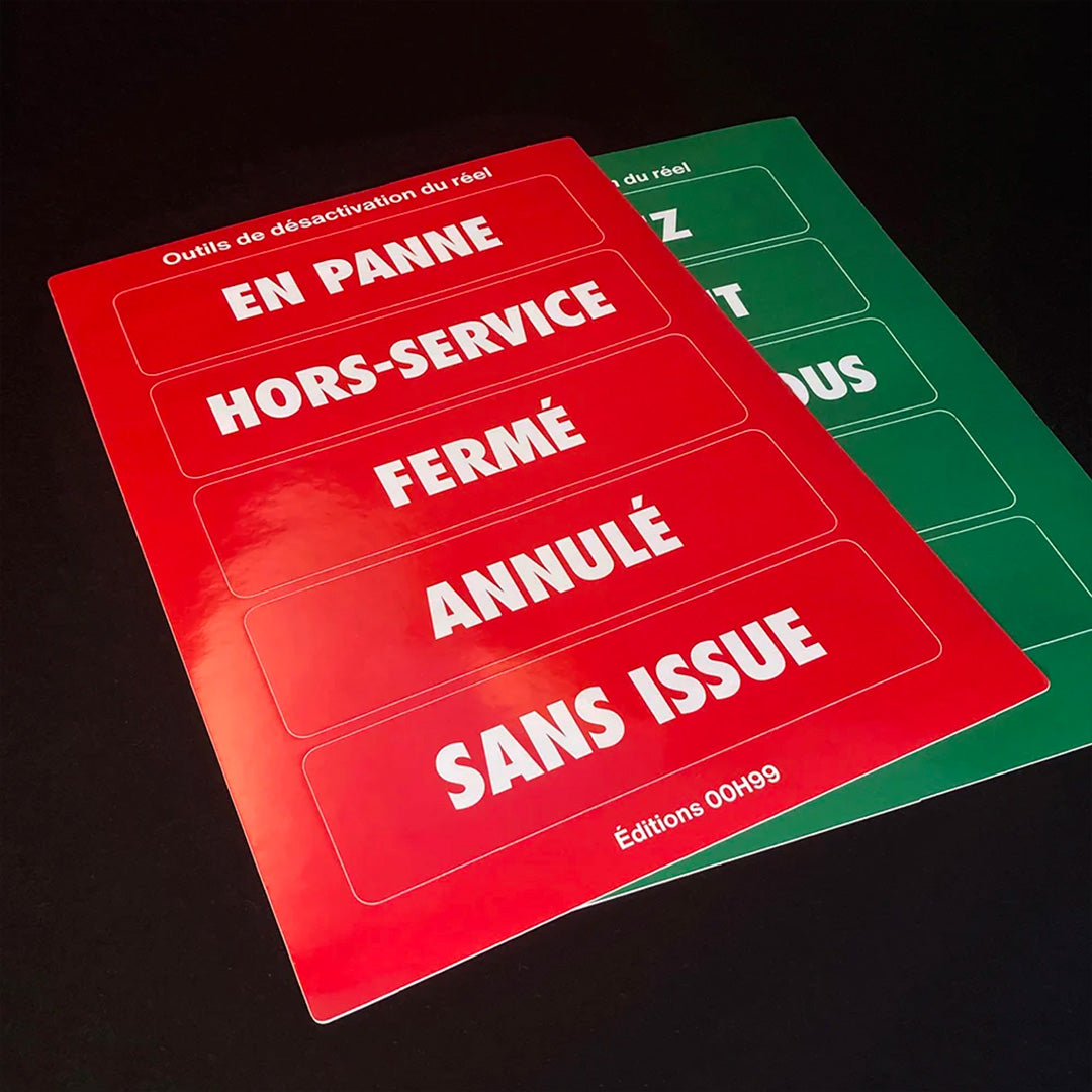 OUTILS D’ACTIVATION OU DE DÉSACTIVATION DU RÉEL