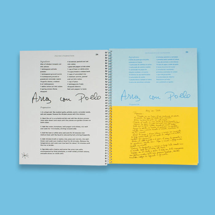 Recetas Ecuatorianas; una carta de amor bilingüe de la cocina Ecuatoriana