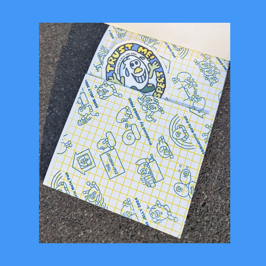 The Eggcentric Note Pad