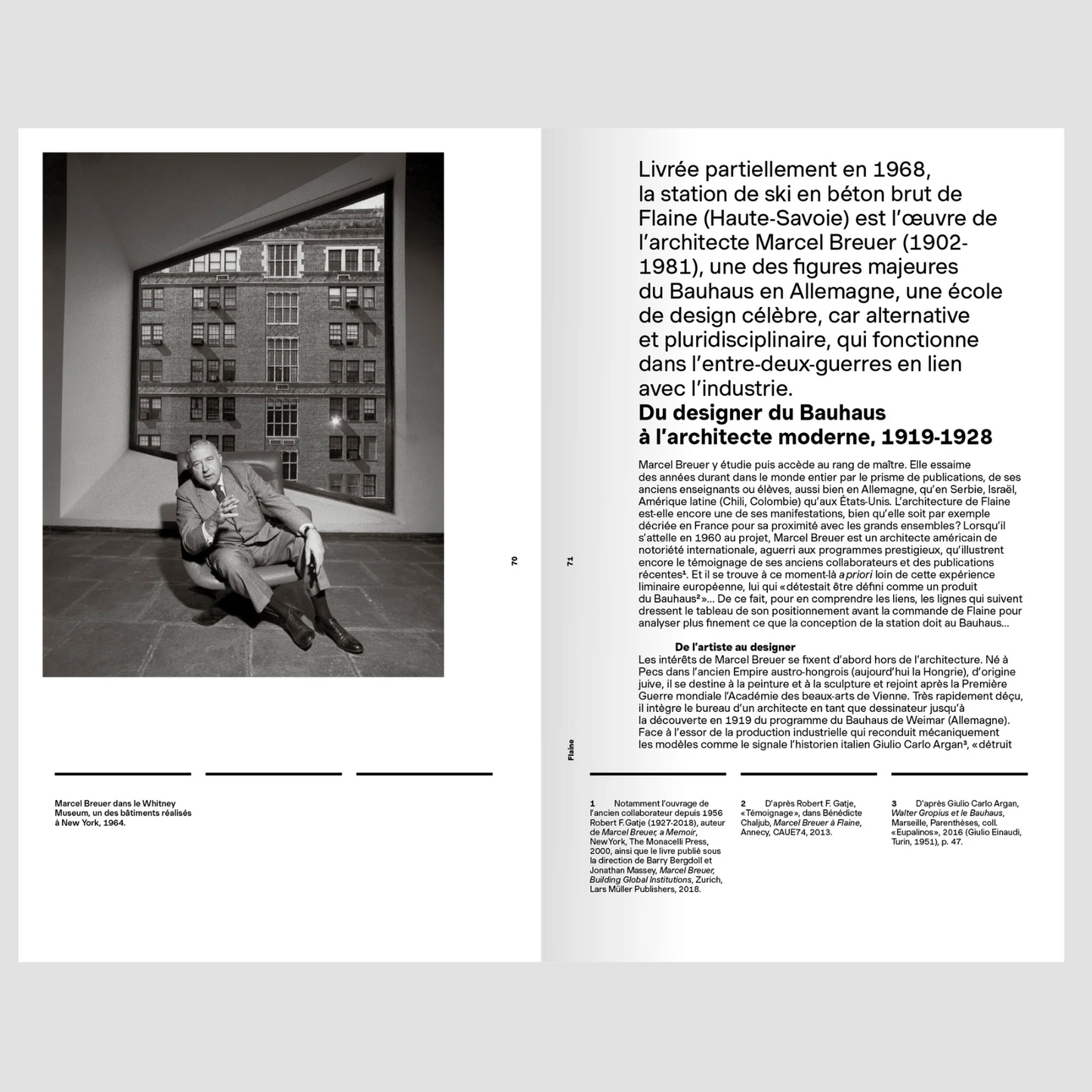 Flaine, le Bauhaus des Alpes françaises - Marcel Breuer, architecte