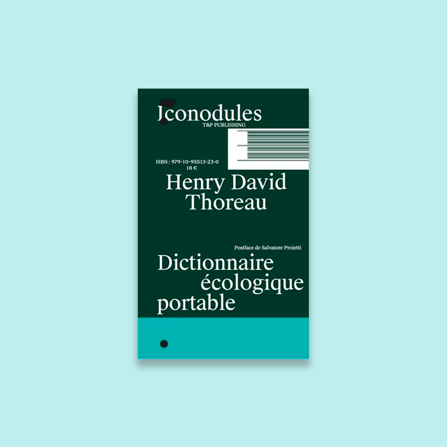 Henry David Thoreau Dictionnaire Ecologique portable