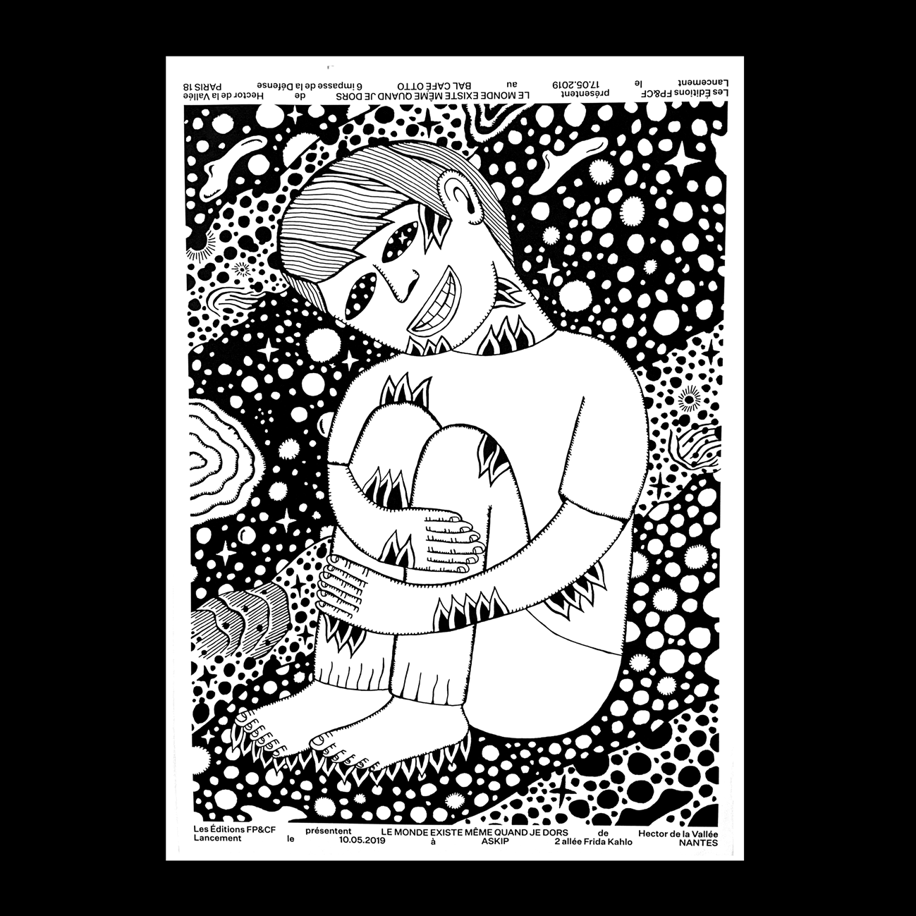 Le monde existe même quand je dors - affiche