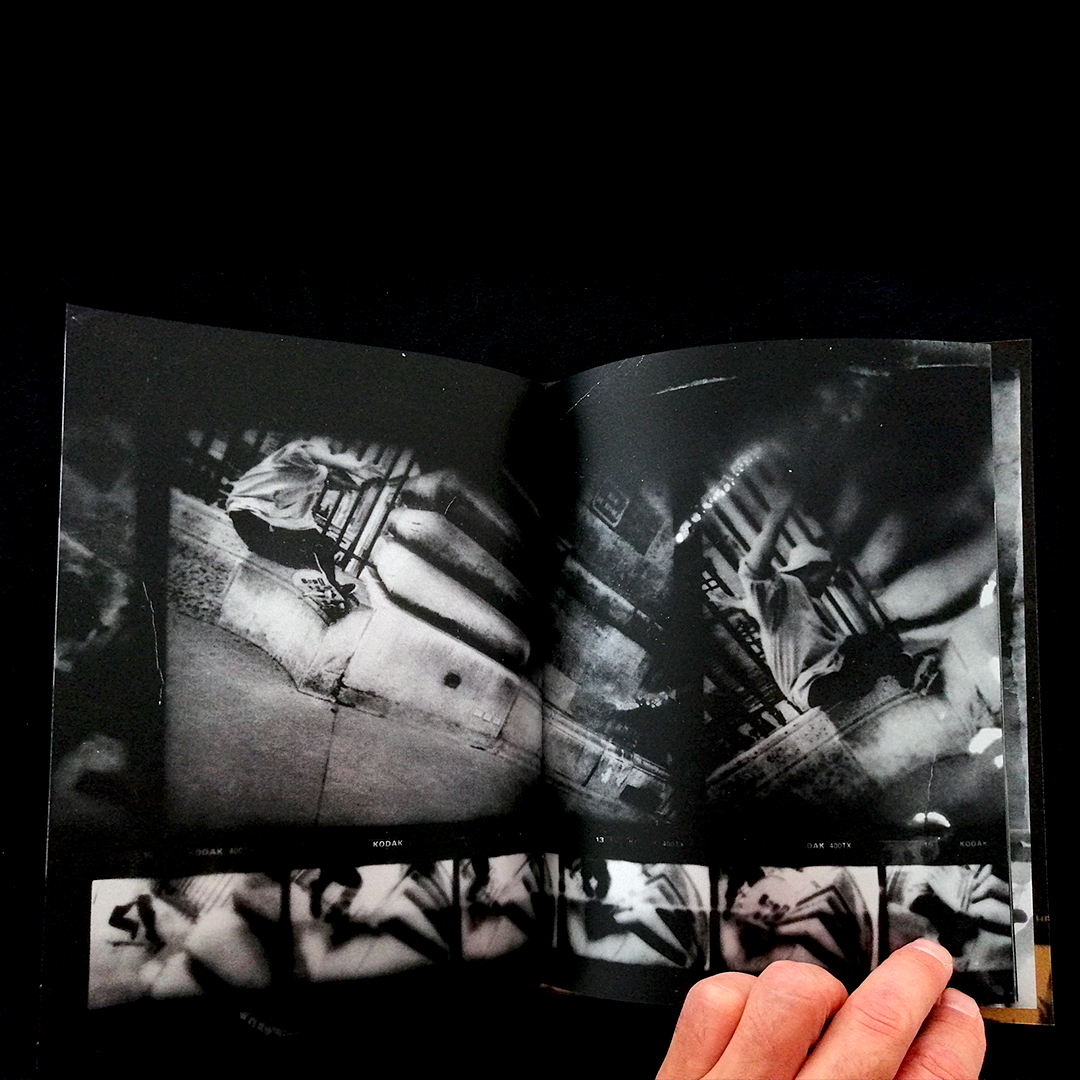 Uzajamni prelom, appears luminously traces