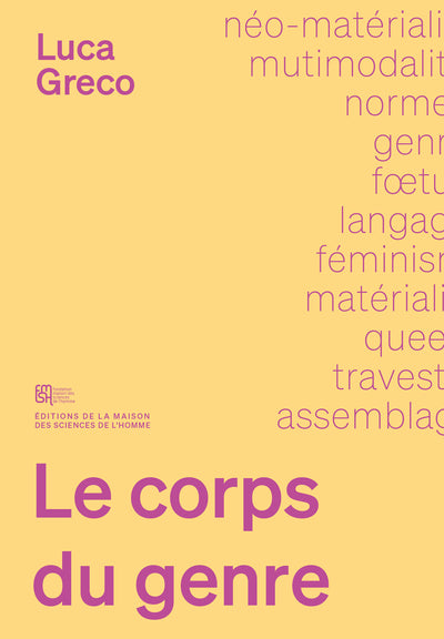 Le corps du genre - langage, matière et non humain