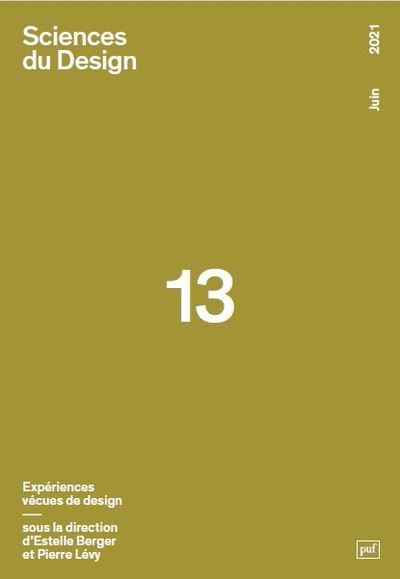 Sciences du Design, n° 13