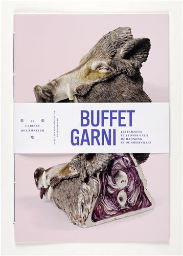 Buffet garni - les faïences et trompe-l'oeil de Hannong et Niderviller, Musée des arts décoratifs de Strasbourg