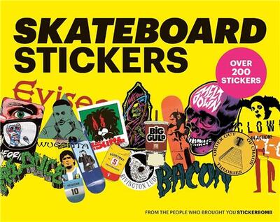 Skateboard Stickers /anglais
