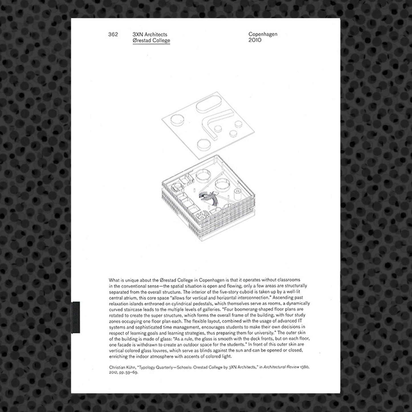 Thinking Design Blueprint for an Architecture of Typology /English