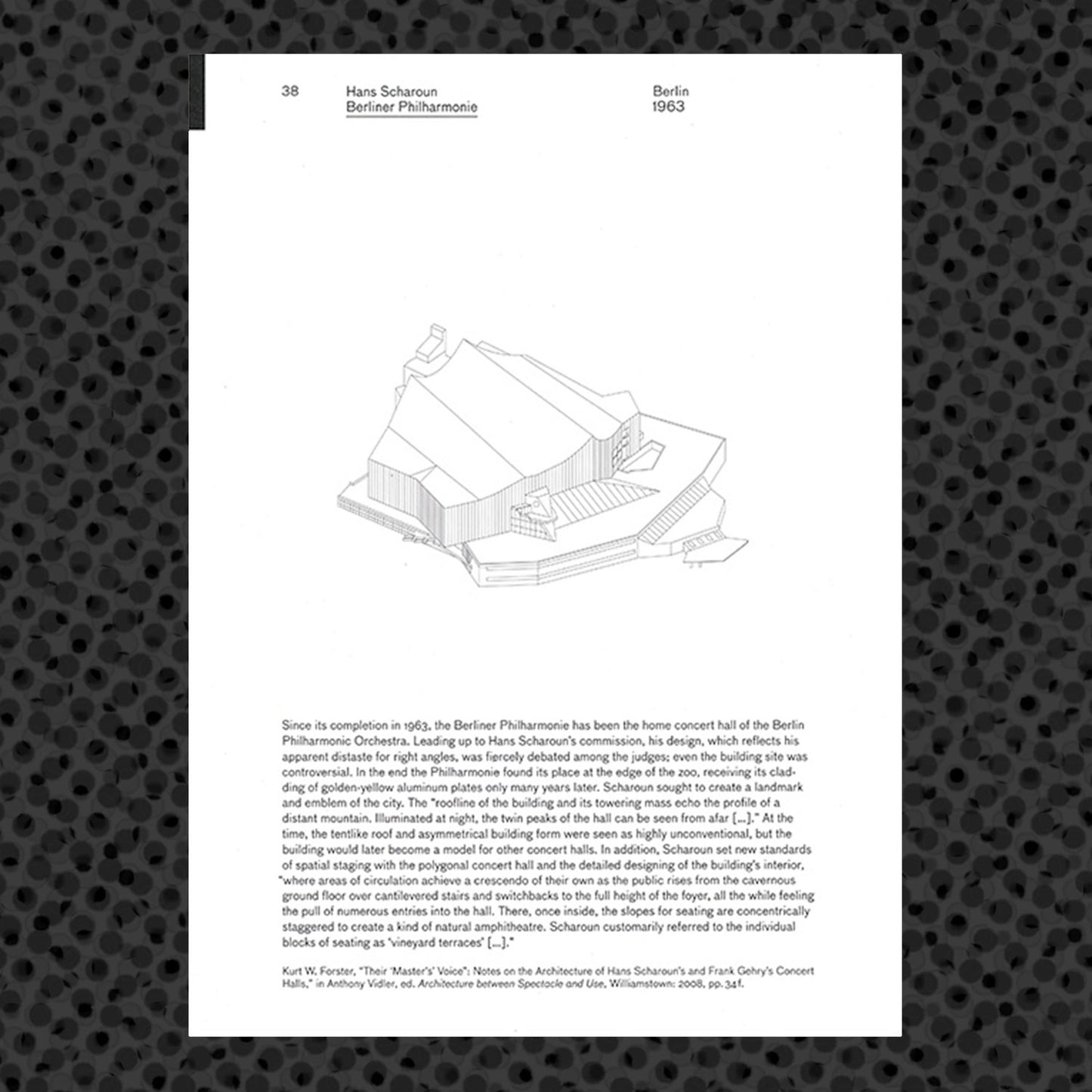 Thinking Design Blueprint for an Architecture of Typology /anglais