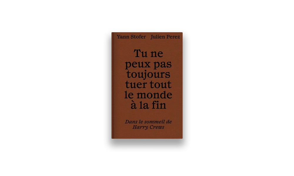 Signature et exposition : Tu ne peux pas toujours tuer tout le monde à la fin de Yann Stofer et Julien Perez