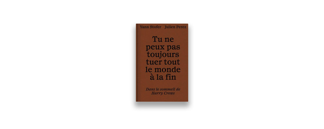 Signature et exposition : Tu ne peux pas toujours tuer tout le monde à la fin de Yann Stofer et Julien Perez
