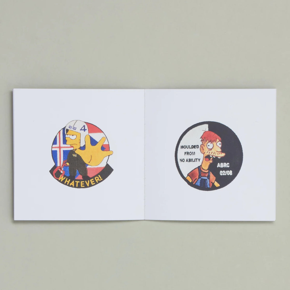 Bootleg Simpsons Patches from the Military & Scouting