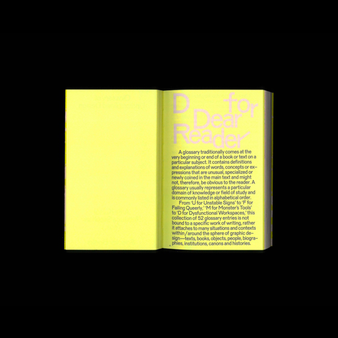 Glossary of Undisciplined Design