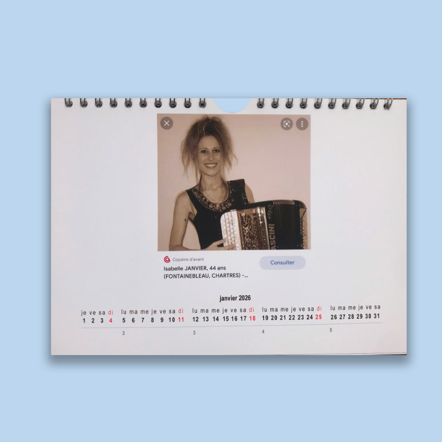Le calendrier des noms de famille