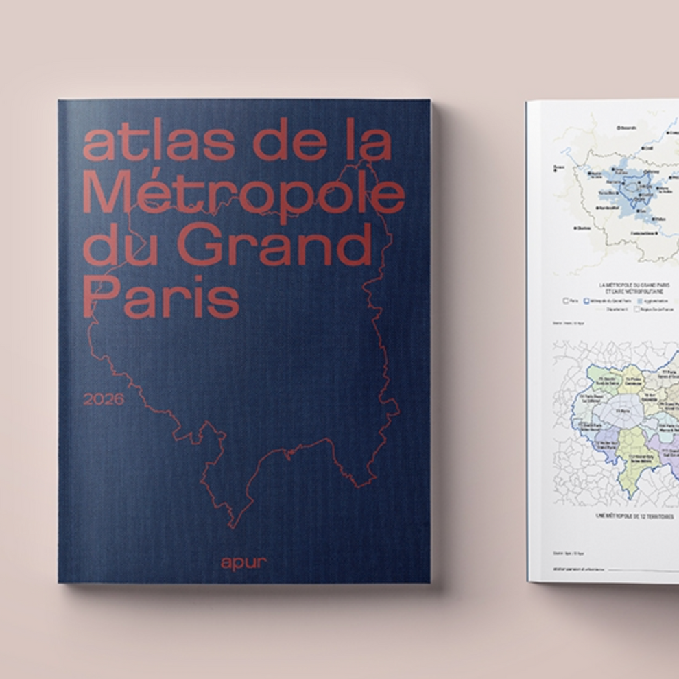 ATLAS DE LA MÉTROPOLE DU GRAND PARIS – librairie sans titre