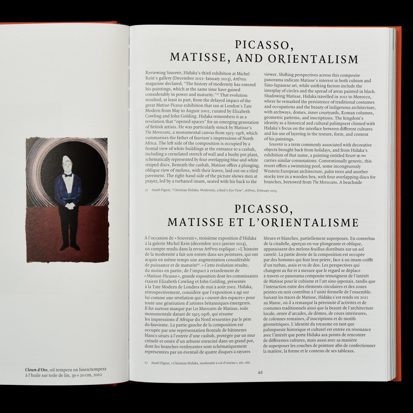 Christian Hidaka. Peintures/Paintings