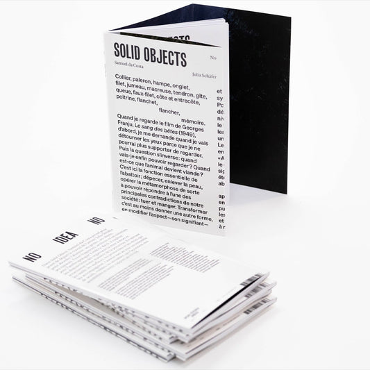 Solid Objects : No no idea