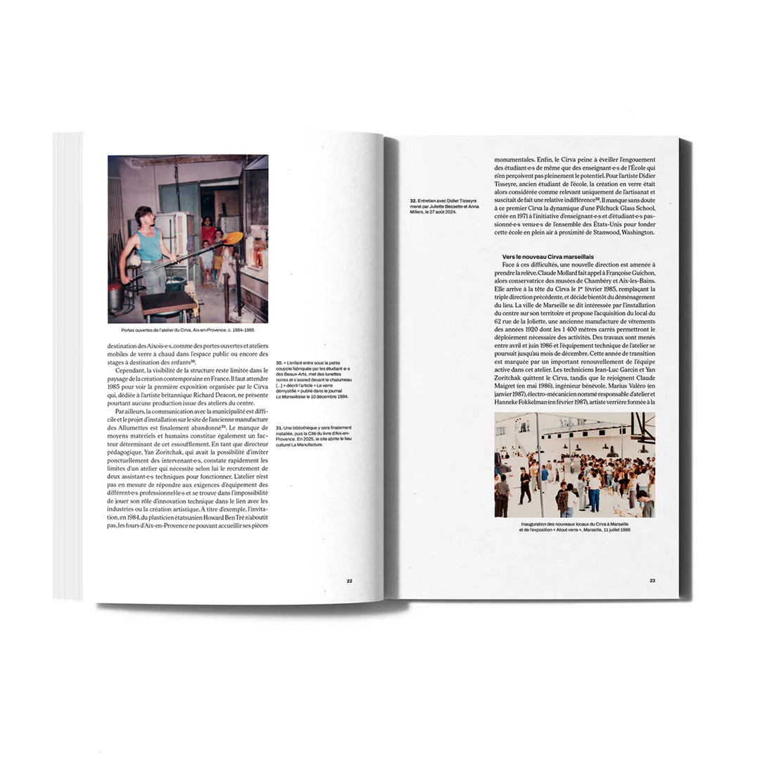 Le verre, au-delA de la matière