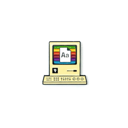 Pin font machine