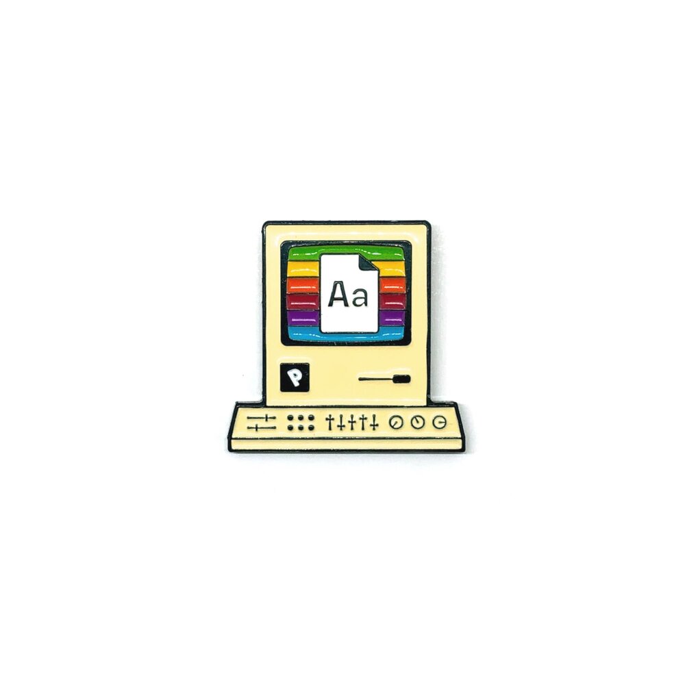 Pin font machine