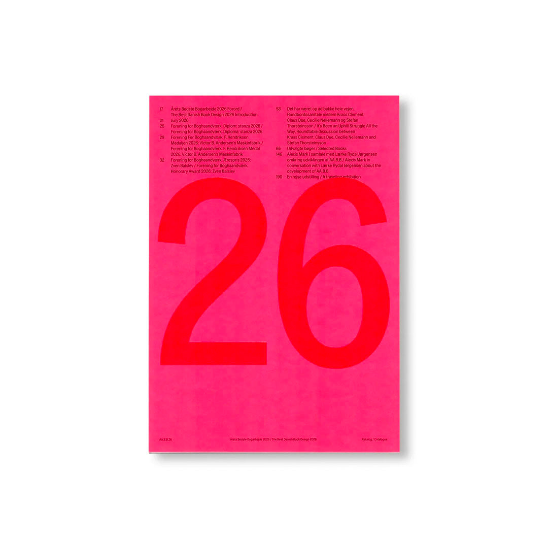 AA.B.B.26 – The Best Danish Book Design 2026