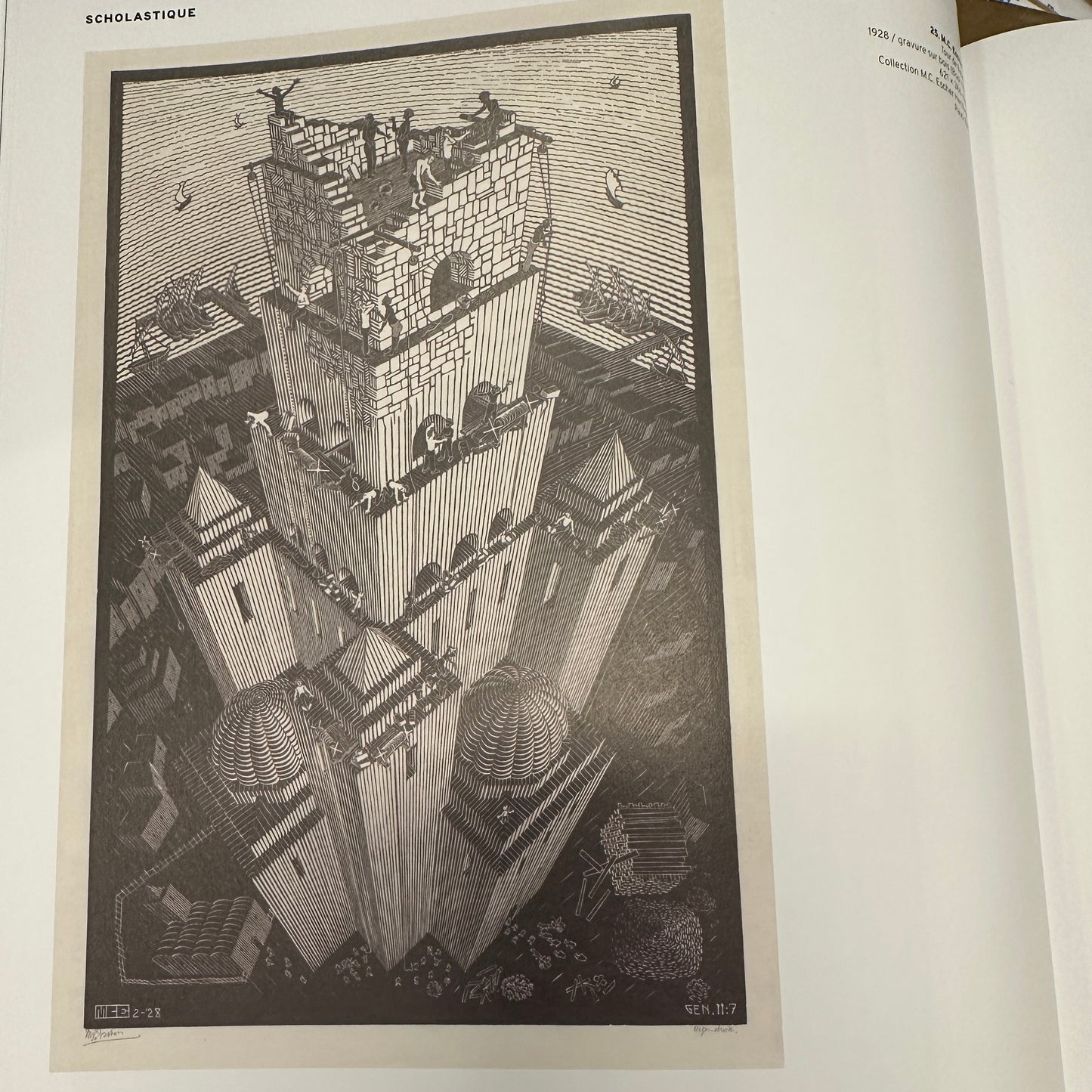 M. C. Escher (Catalogue Monnaie de Paris)