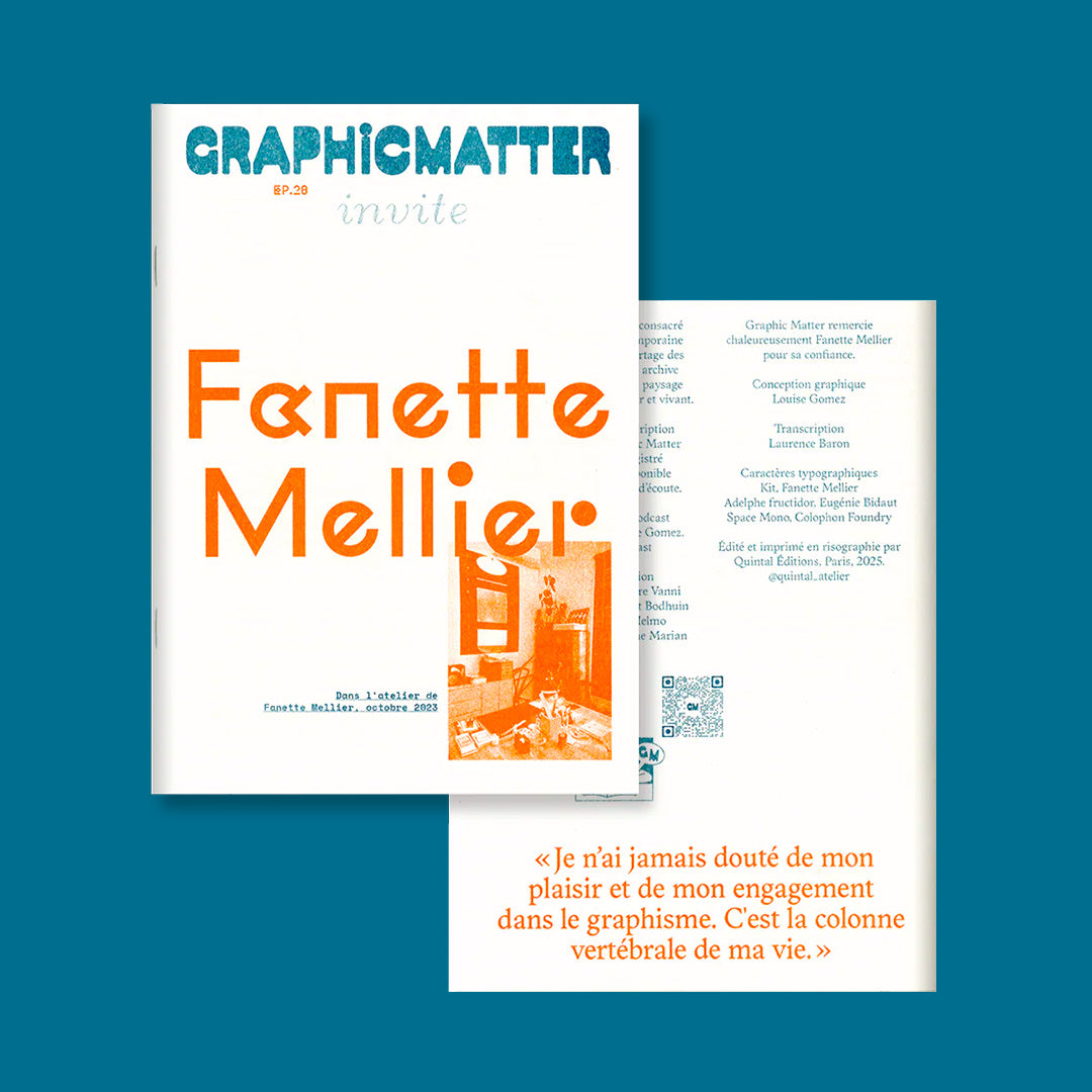 Graphic Matter invite Fanette Mellier