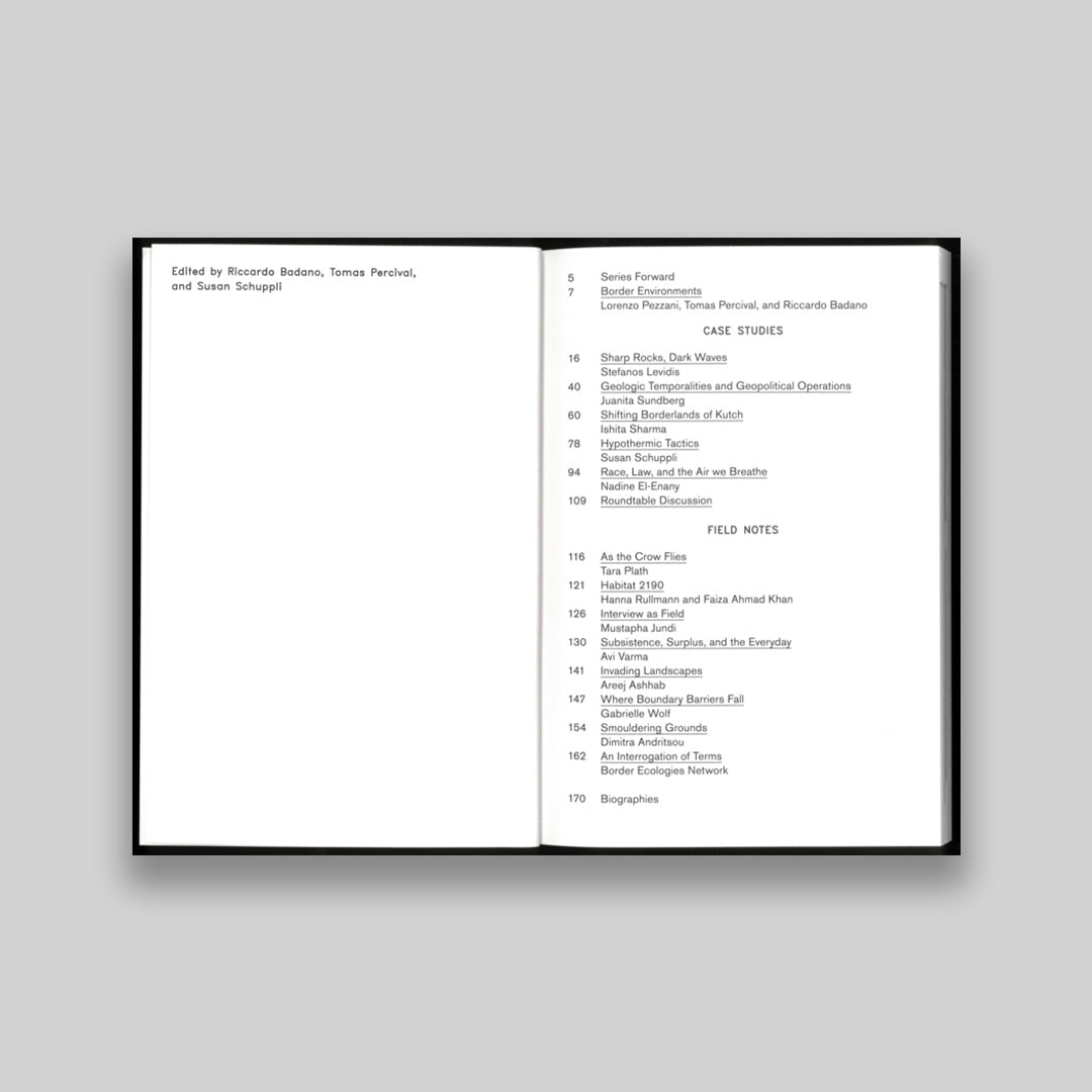 Border Environments CRA #1