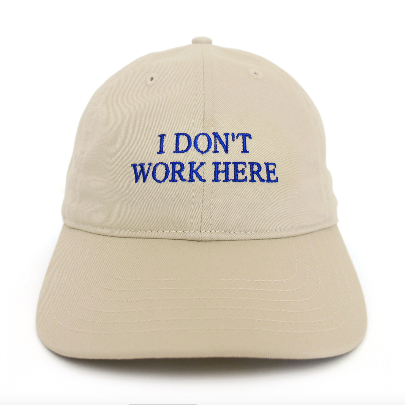 casquette sorry I don't work here - beige