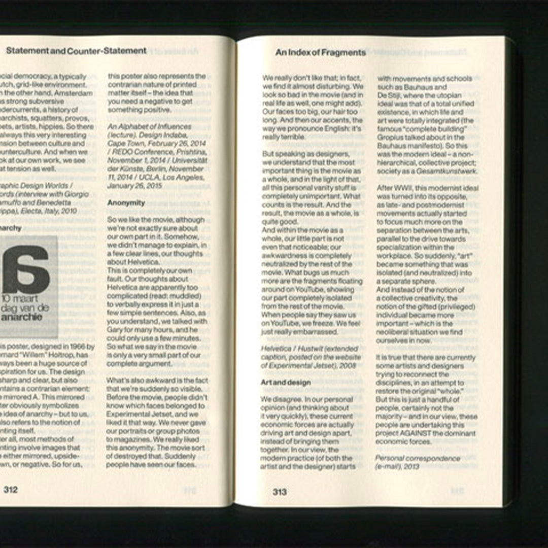 Statement and Counter-Statement (Notes on Experimental Jetset / Volume 1)