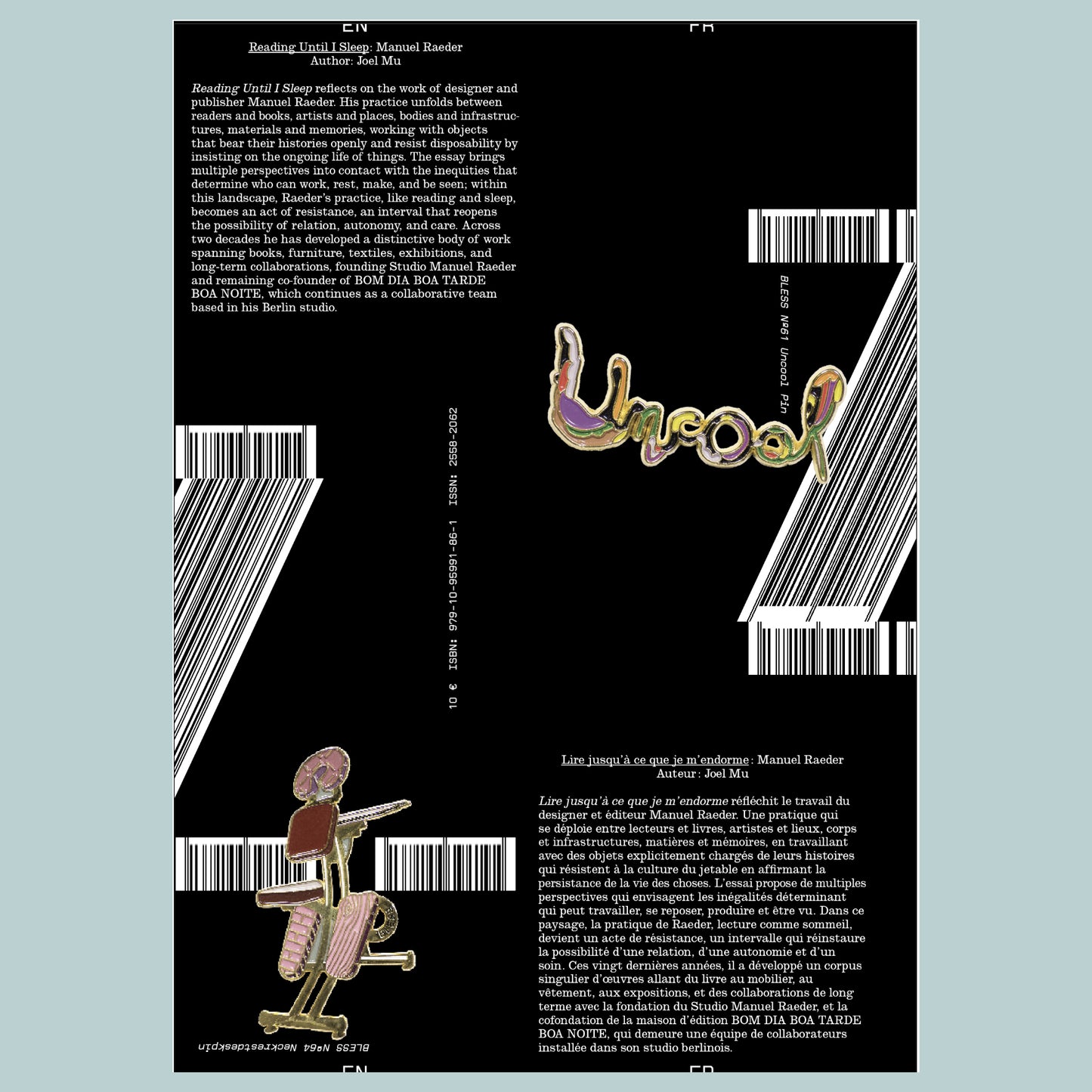 Faire – Regarder le graphisme n° 56 – Lire jusqu'à ce que je m'endorme