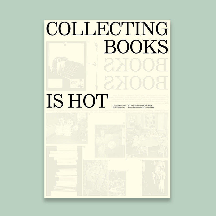 Affiche collecting books is hot