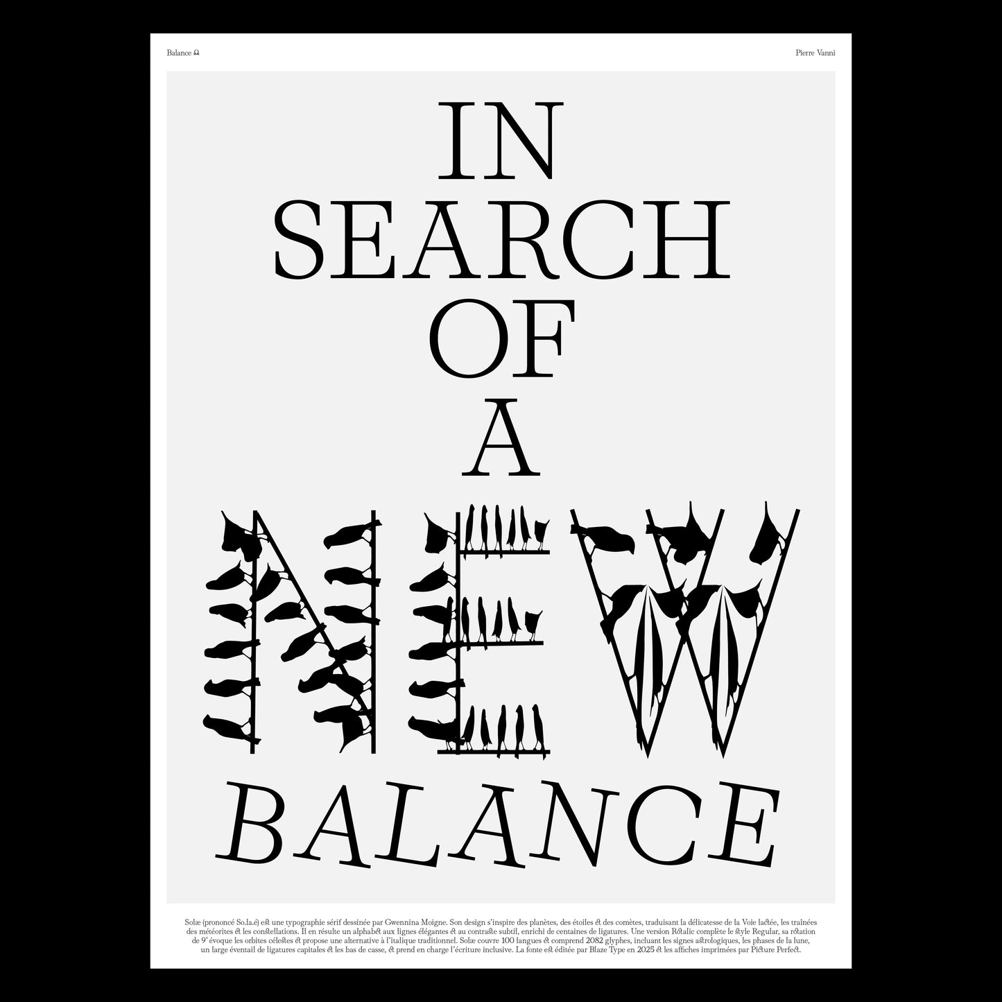 Balance par Pierre Vanni