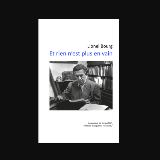 Et rien n’est plus en vain