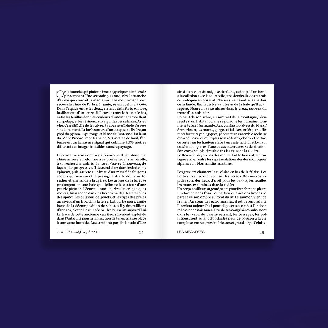 Almanach d'Olina - Habiter les paysages