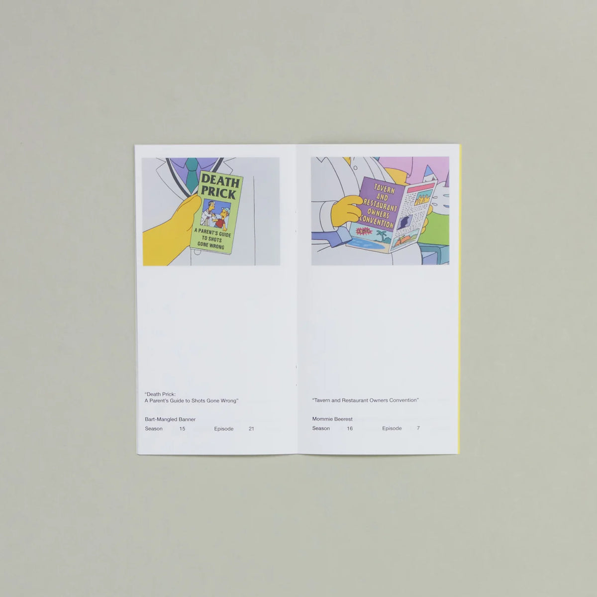 So You've Purchased A Simpsons Pamphlet Zine