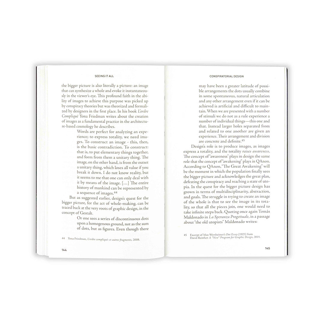 Conspiratorial Design Information design for the bigger picture