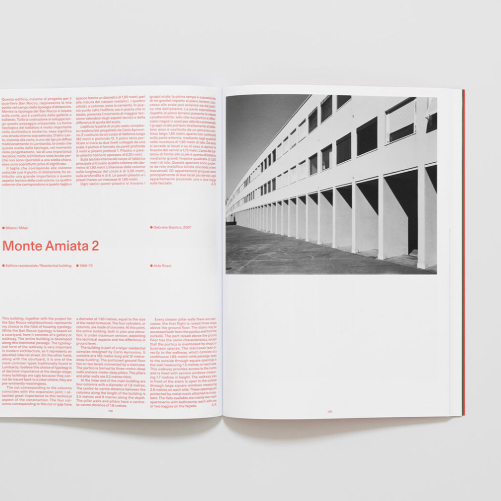 Gabriele Basilico fotografa Aldo Rossi